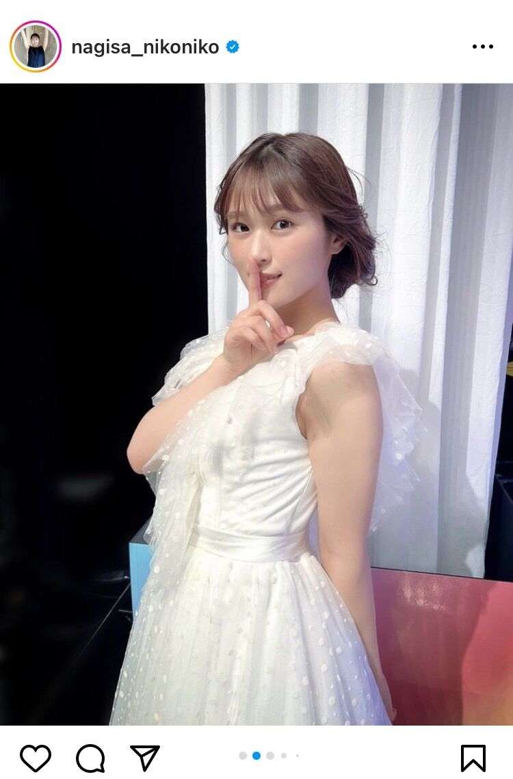 渋谷凪咲「アイドルに憧れるきっかけになったお方」“聖子ちゃんカット”披露　「見とれてしまう」と絶賛の声