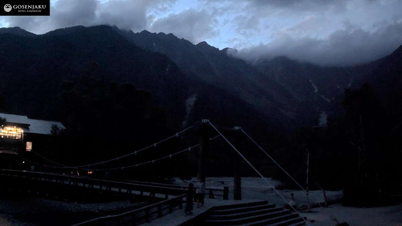 [4K] 上高地河童橋ライブカメラ KAMIKOCHI KAPPA-BASHI LIVE CAMERA - YouTube