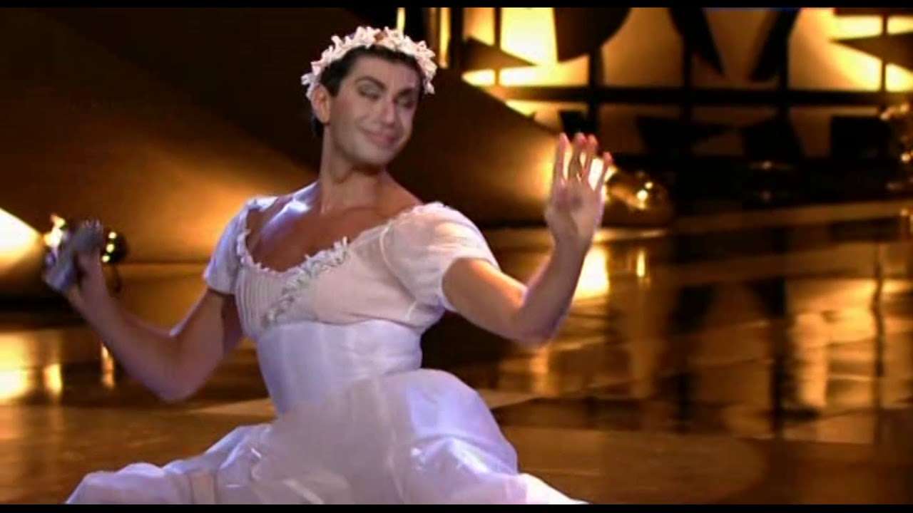 Цискаридзе грациозно шутит - YouTube