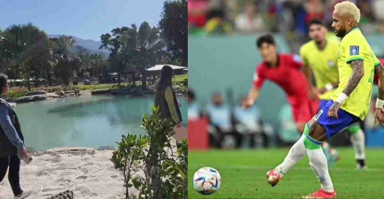 ネイマールに罰金5億円弱　自宅に人工湖を違法に建設