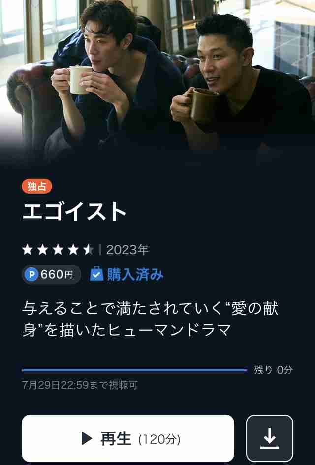 (ネタバレ)映画エゴイストを語ろう