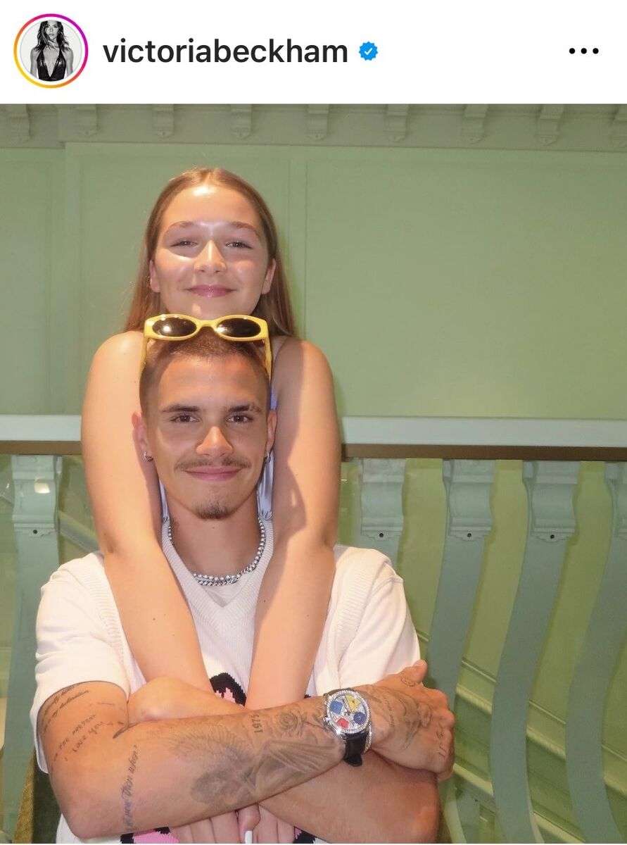 ビクトリア・ベッカム、末っ子娘ハーパーさんの誕生日祝いを公開 「パパにそっくり!」「ラブリー」の声