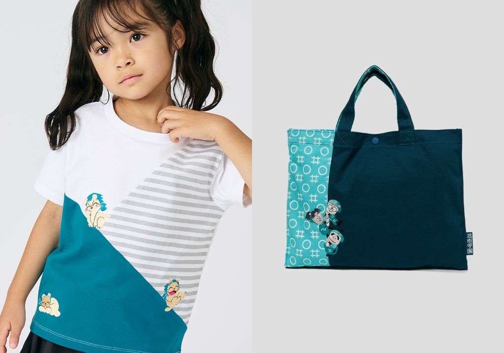 【8／8から】初コラボ・グラニフ×『忍たま』☆乱太郎やヘムヘムのデザイン＆刺繍にめろめろ～♪