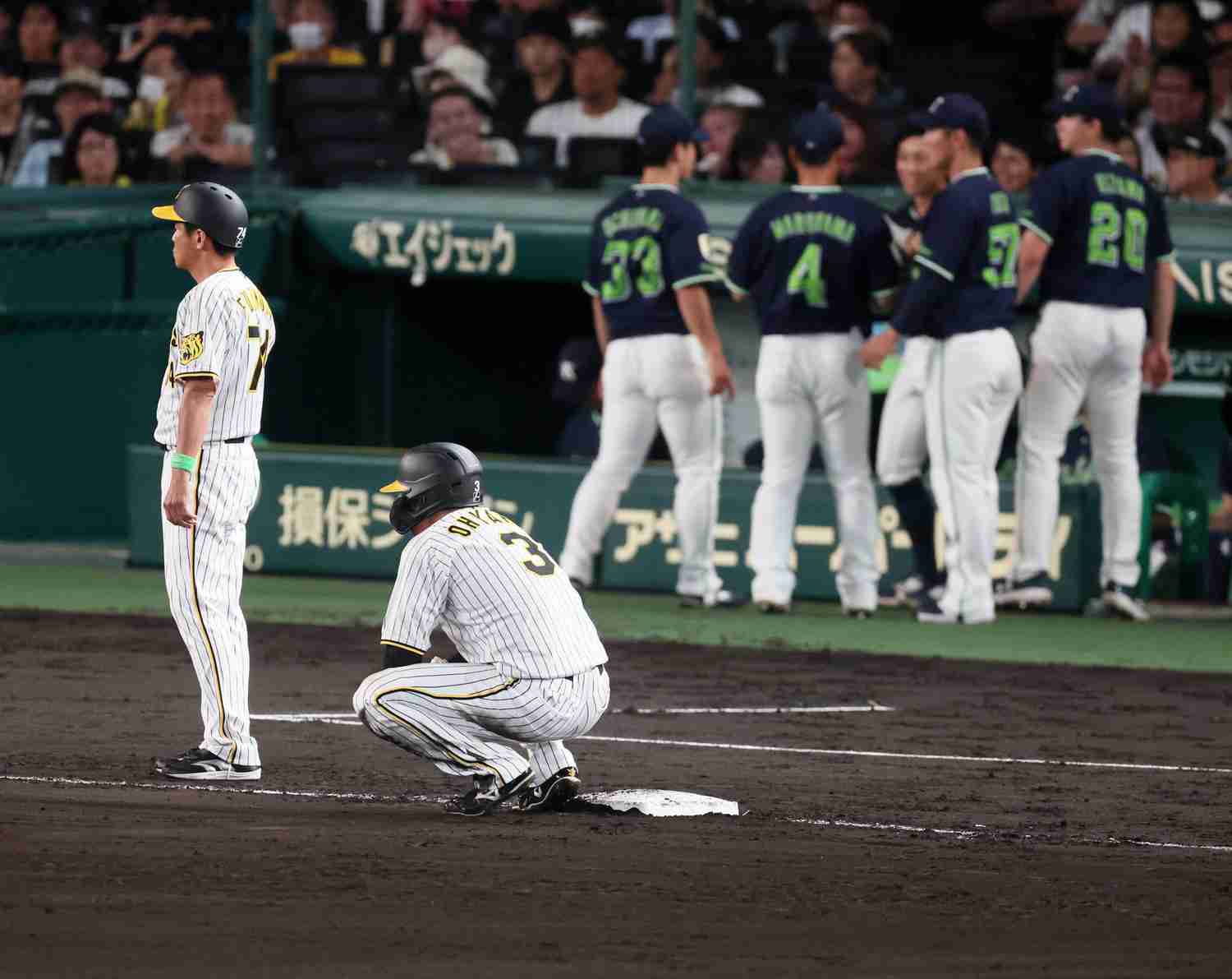 【阪神】岡田監督「そんなん、お前、野球をやってたらわかるやろ」大山の走塁ミスに怒り収まらず（日刊スポーツ） - Yahoo!ニュース