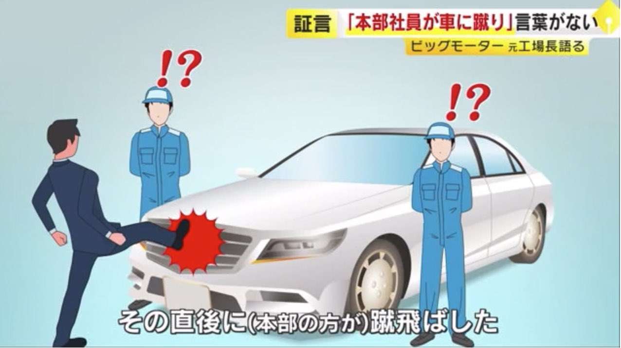 【記者会見】「26日付で社長を辞任」ビッグモーター社長が会見で謝罪し退任表明