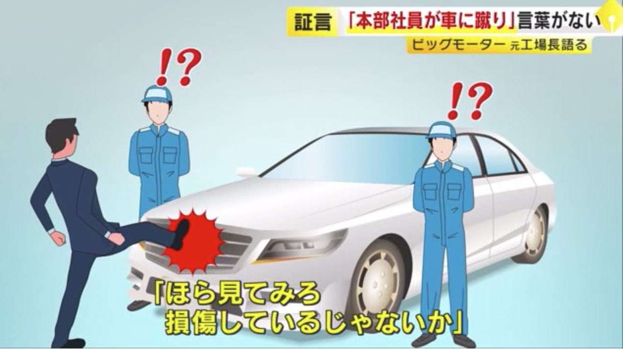 【記者会見】「26日付で社長を辞任」ビッグモーター社長が会見で謝罪し退任表明