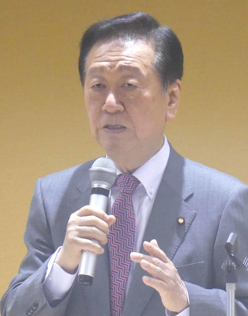 立民・小沢一郎氏「このまま自民党の利権政治続けば日本は沈没」野党結集での政権交代主張 - 社会 : 日刊スポーツ
