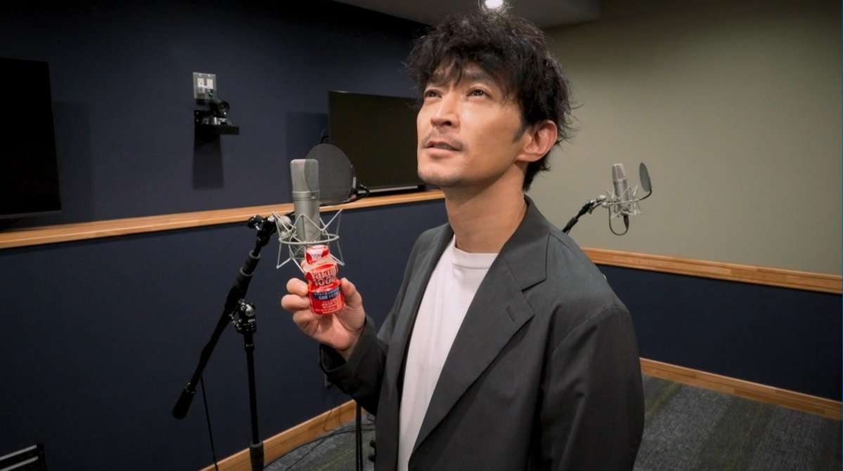 津田健次郎『呪術廻戦』CM登場で話題 ヤクルト1000飲みトレンド入り「時間外労働です」