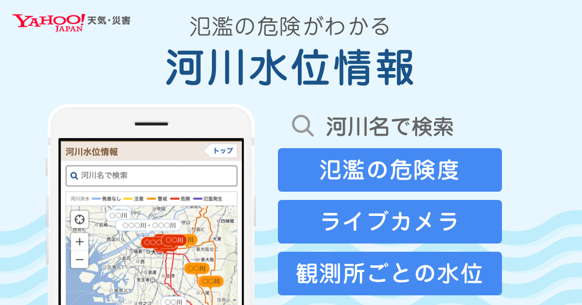小矢部川の水位情報 - Yahoo!天気・災害