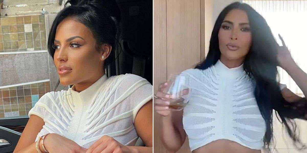 キム・カーダシアン、カニエ・ウェストの元恋人とほぼ”かぶり”ドレスで同じパーティへ