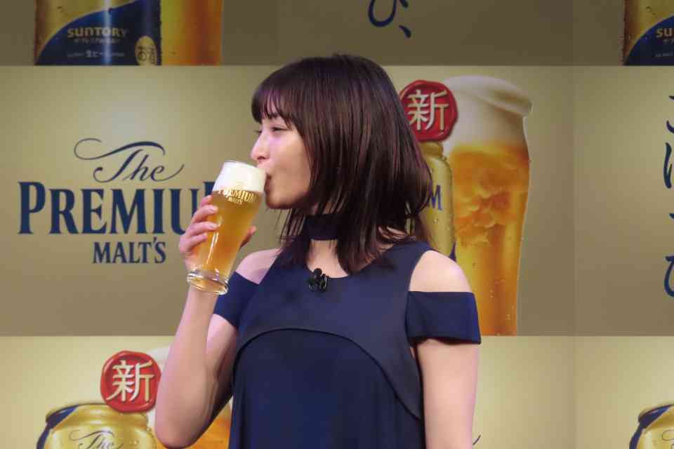広瀬すず、サントリー「ザ・プレミアム・モルツ」で初の酒類CM「大人になったという実感」