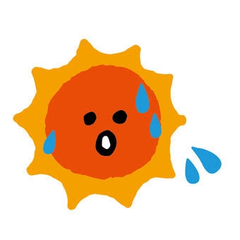 真夏のテーマパーク