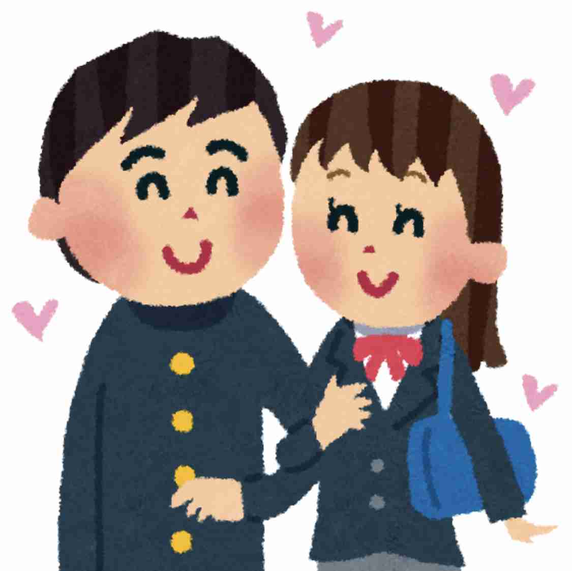 中学生男女交際の実態が知りたい