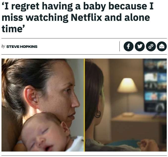 「子供を産んだことを後悔している」新米ママの本音に思いやり溢れるアドバイスが集まる（英）