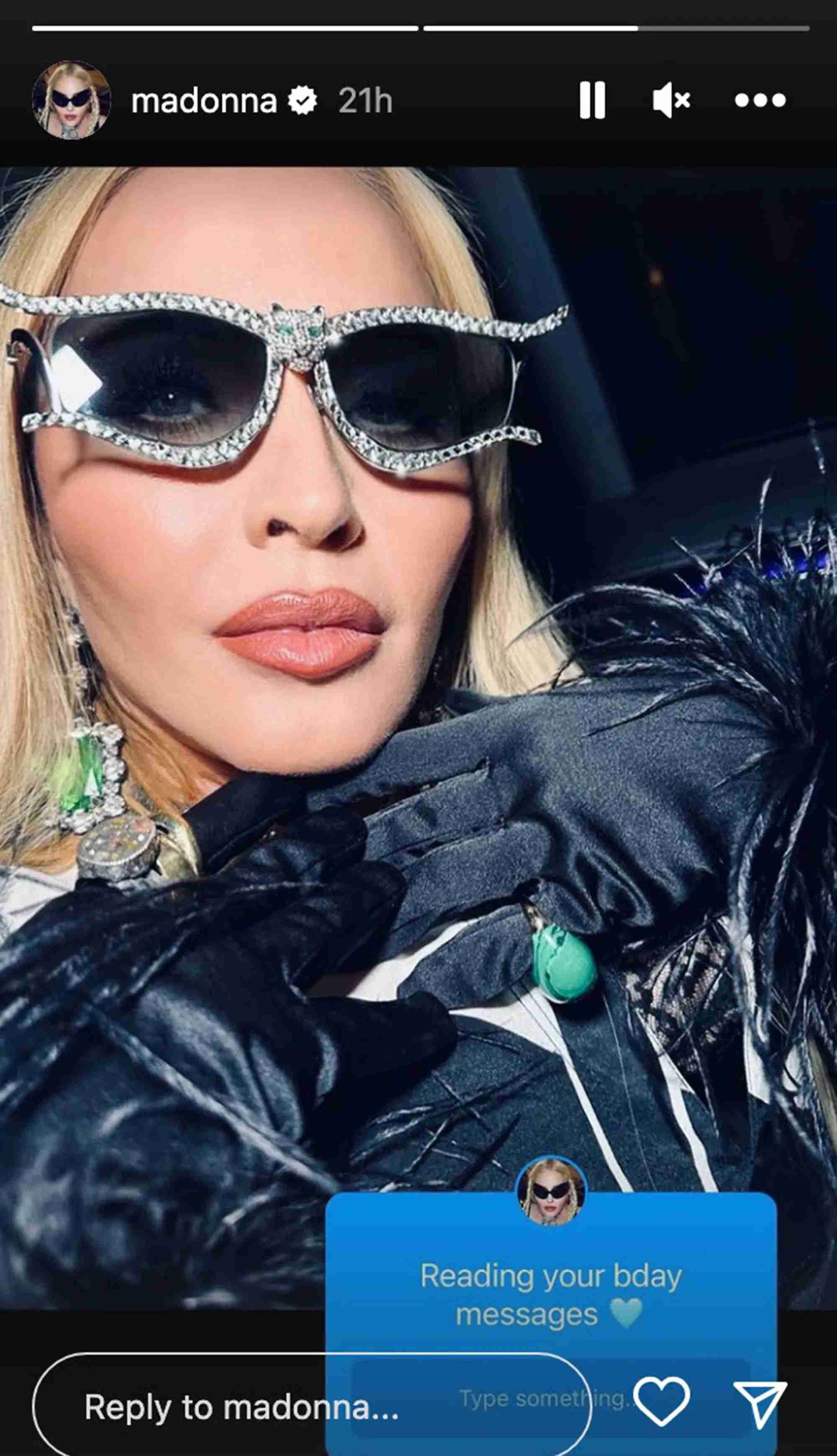 マドンナ、無修整&ノーフィルターの写真を友人が公開 65歳の誕生日パーティで撮影される
