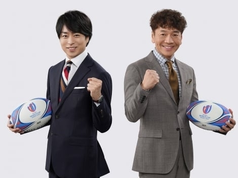 櫻井翔、日テレ系ラグビーW杯SPサポーターに2大会連続で就任「大きく強くなった日本代表を見られるのも楽しみ」