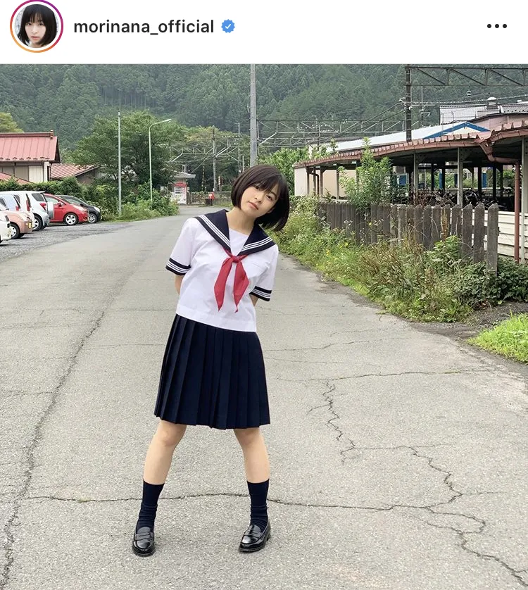 画像・写真 大ブレイクの美少女・森七菜、“彼女感”あふれるSHOTにファン悶絶！「天使…」「泣きぼくろ可愛い」(4/11) | WEBザテレビジョン