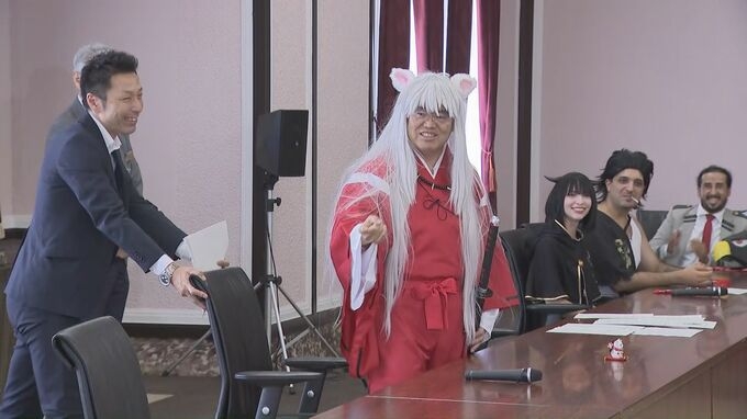 「スラムダンク」や「犬夜叉」の主人公に…大村秀章愛知県知事と河村たかし名古屋市長が今年もコスプレ　世界コスプレサミット