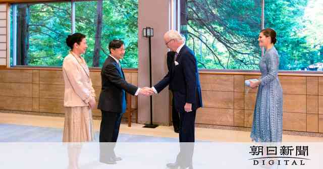 両陛下が外国王族もてなす茶会主催　上皇ご夫妻も出席 [令和・即位]：朝日新聞デジタル