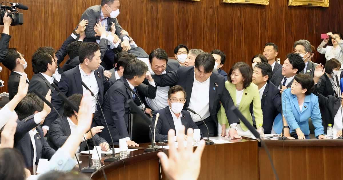 れいわ・山本太郎氏、入管法採決で暴力　自民議員がけが - 産経ニュース