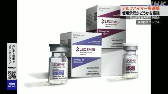 アルツハイマー病の新薬「レカネマブ」きょう承認審議 厚労省 | NHK | 医療・健康