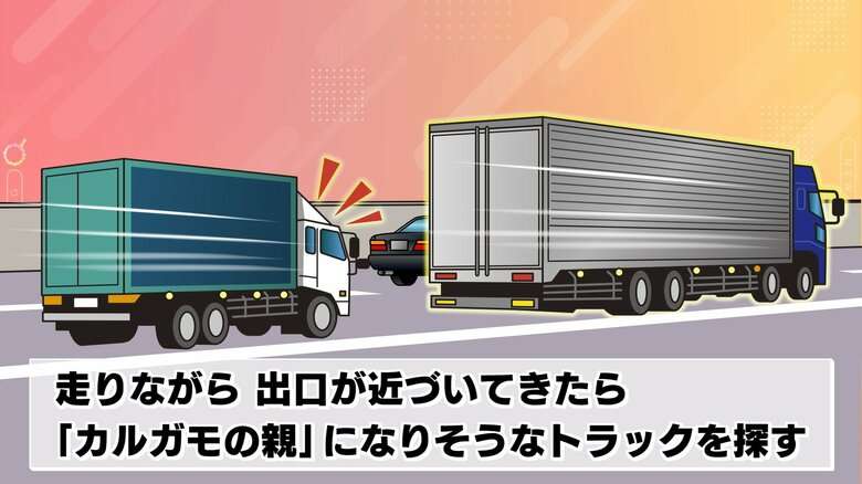 【悪質】走りながら“親トラック”探す…ETCで前の車にぴったり通過「カルガモ走行」支払い逃れる手口