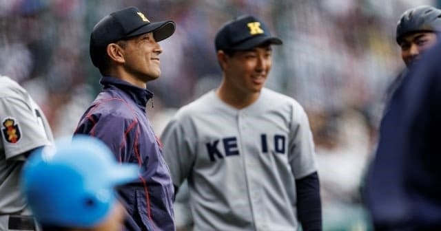 「異端で結構」慶應義塾高の森林貴彦監督が語る”エンジョイ・ベースボール”の真相「坊主頭は…」「（清原勝児は）純粋に野球が好き」（2／2） - 高校野球 - Number Web - ナンバー
