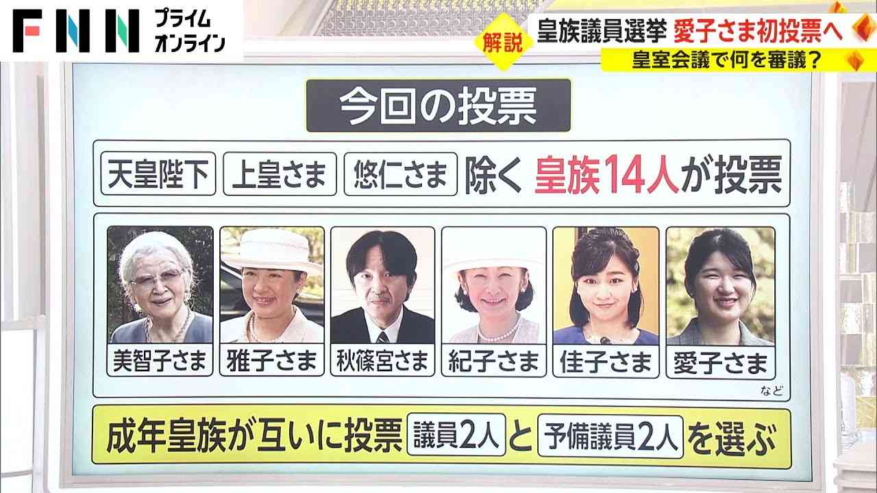 皇族議員選挙 愛子さま初投票へ　皇室会議で何を審議? - YouTube