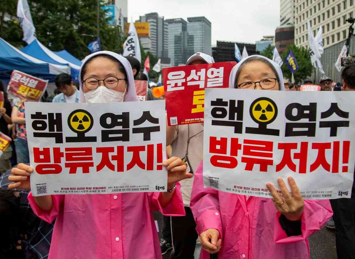 福島原発処理水に猛反発の韓国、中国のトリチウム放出には沈黙のなぜ？ 急速に沈静化した抗議運動、不可解なメンタリティー(1/4) | JBpress (ジェイビープレス)