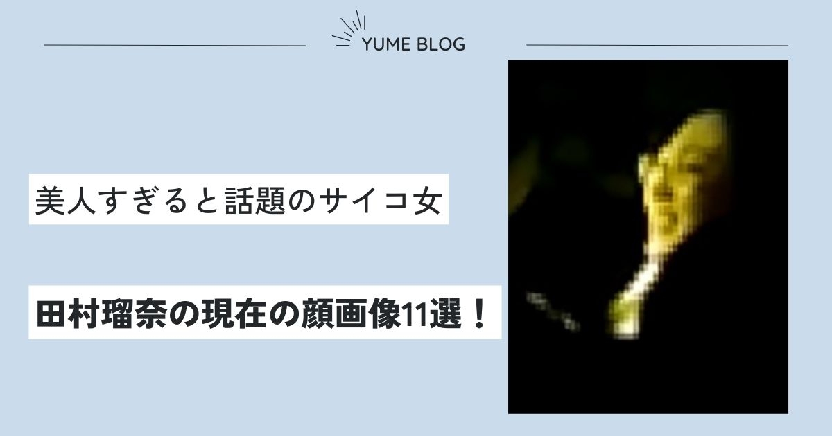【画像11選】田村瑠奈の現在の顔が美人すぎると話題に！？多重人格との噂も？ - ユメの気になるコト。