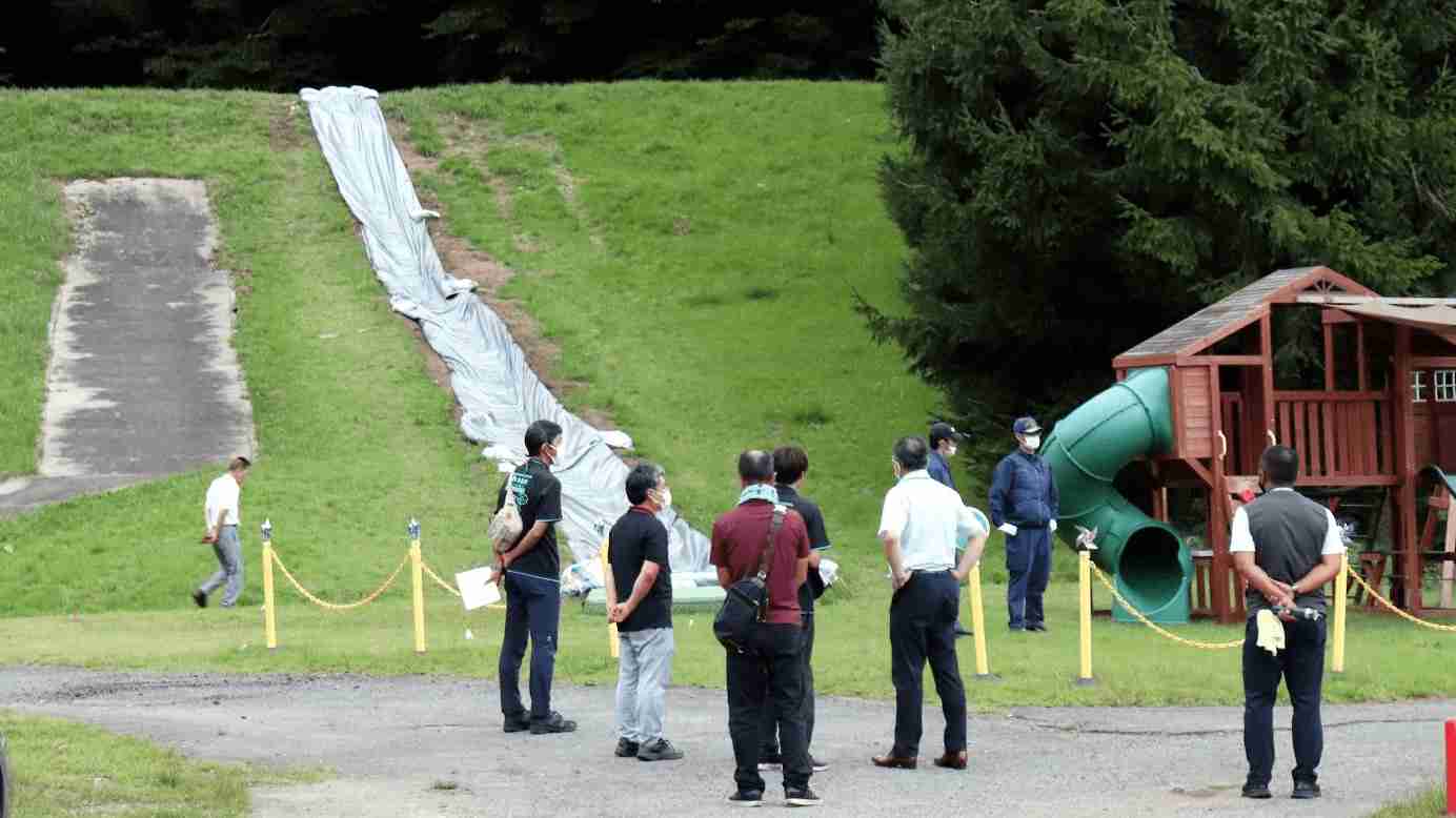 ウオータースライダーで8歳が意識不明　滑り降りた子と衝突　島根県邑南町の瑞穂ハイランド | 中国新聞デジタル