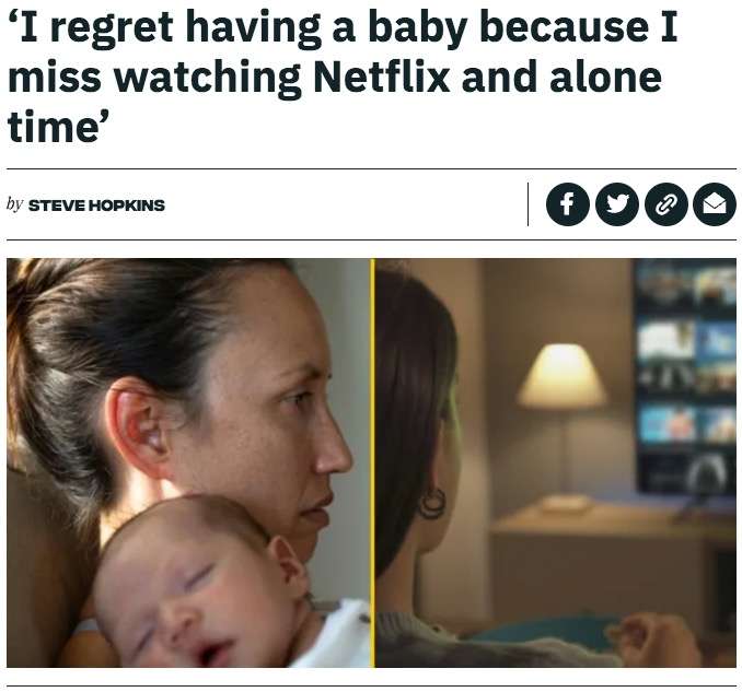 【海外発！Breaking News】「子供を産んだことを後悔している」新米ママの本音に思いやり溢れるアドバイスが集まる | Techinsight（テックインサイト）|海外セレブ、国内エンタメのオンリーワンをお届けするニュースサイト