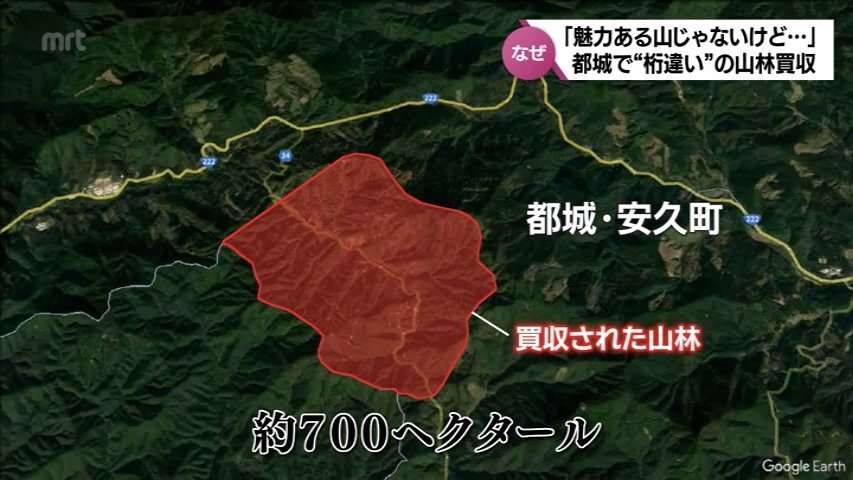 「魅力ある山じゃない」何のために？都城で‶桁違い”規模の面積の山林買収　外資系企業の目的は | MRTニュース ｜ ＭＲＴ宮崎放送