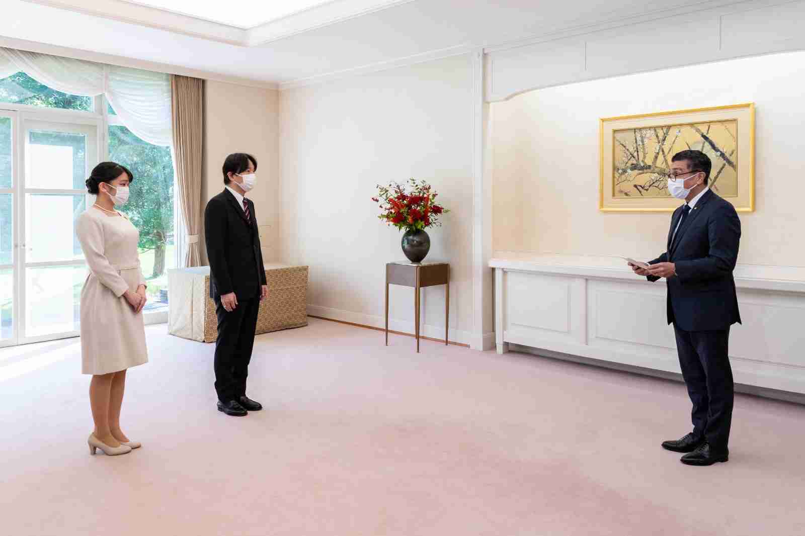 秋篠宮さまと眞子さま、パラグアイ国家功労勲章授与 - 在日パラグアイ共和国大使館