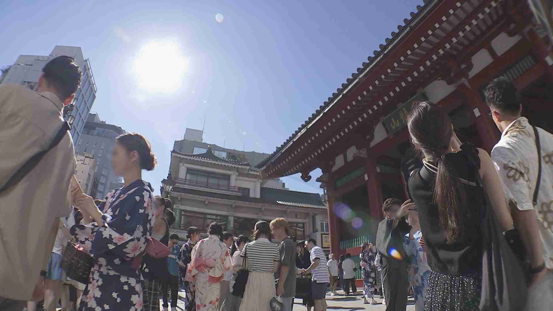 東京都心の7月の平均気温は統計開始以降最高の28.7度　横浜、千葉なども記録更新 | TBS NEWS DIG (1ページ)