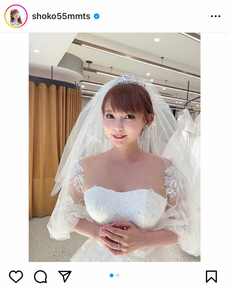 中川翔子　純白＆ラベンダーのウエディングドレス姿にフォロワー「ギガント美しす」「本物のラプンツェル」― スポニチ Sponichi Annex 芸能
