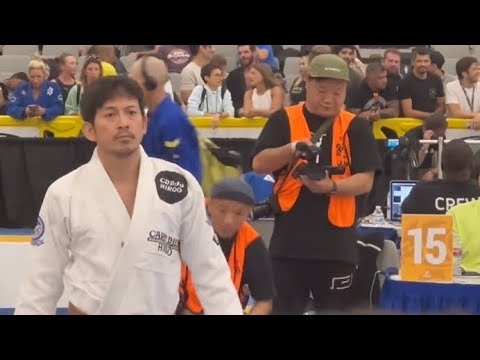 【ハイライト】岡田准一さん柔術選手権ハイライト【IBJJFワールドマスター柔術選手権2023】 - YouTube