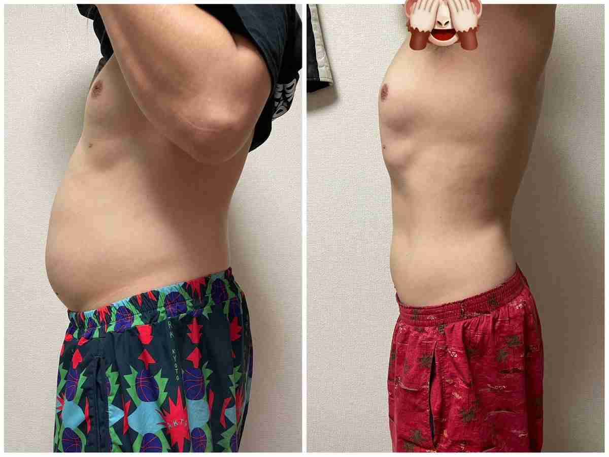 KenKen、20キロ超の激烈ダイエット ストレス過食でMAX105キロからの激変「鬼努力」「本当にすごい」