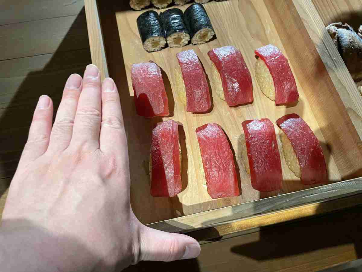 江戸時代の寿司をなるべく当時の文献通りに作って食べた→あまりにもデカくて太刀打ちできない量になった