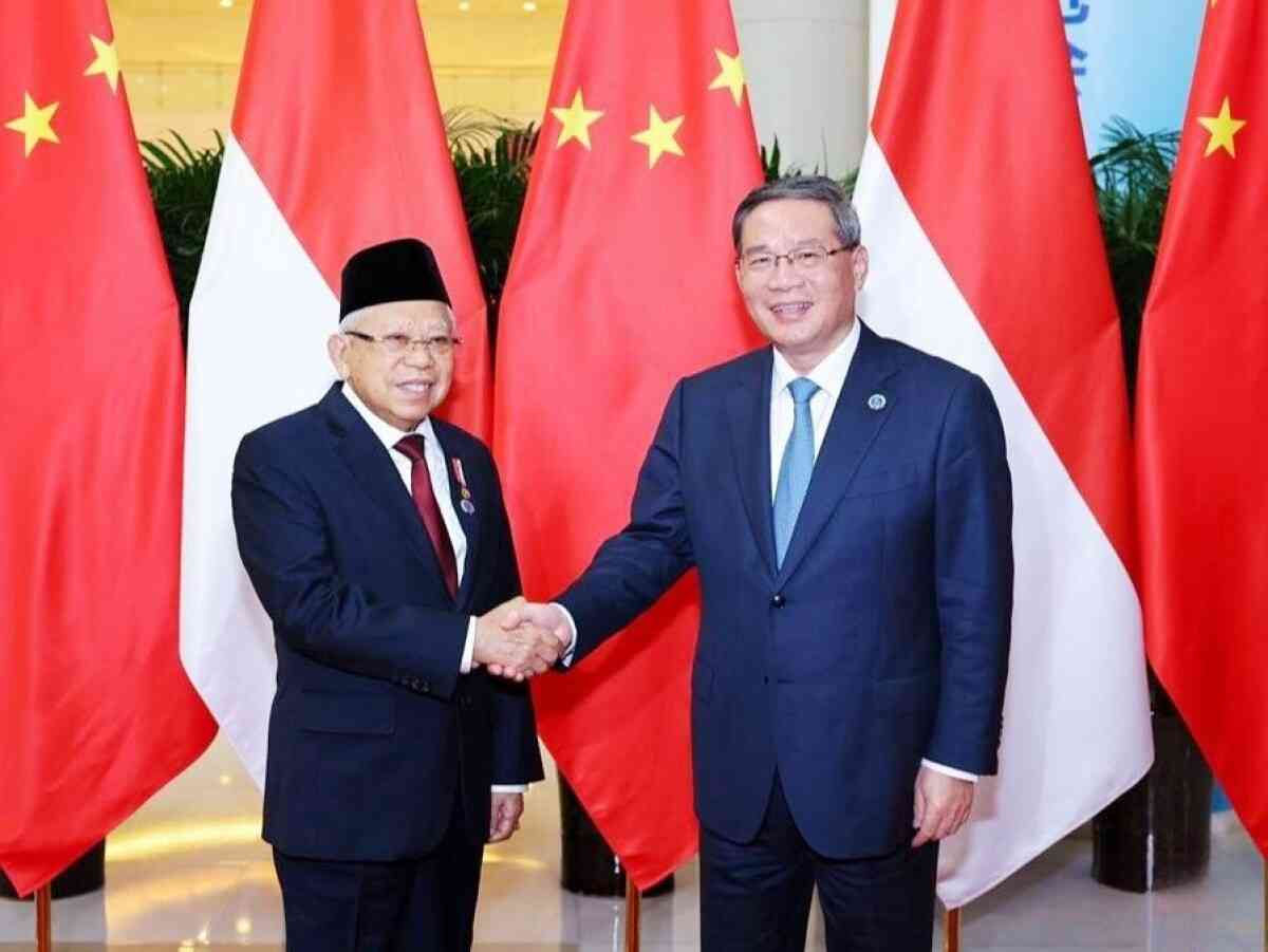 李強総理、インドネシア副大統領と会見―中国