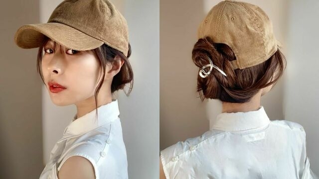 【キャップ】が風に飛ばれされにくい！ こなれヘアアレンジを紹介 〈プロ直伝ヘア〉 | antenna*[アンテナ]