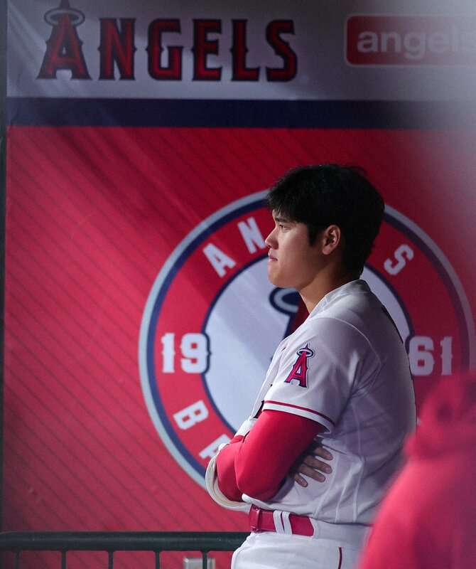 大谷翔平 今季終了決断か、ロッカーから道具一式なくなる 同僚困惑「どこへ行った?」報道陣も騒然（2023年9月16日）｜BIGLOBEニュース