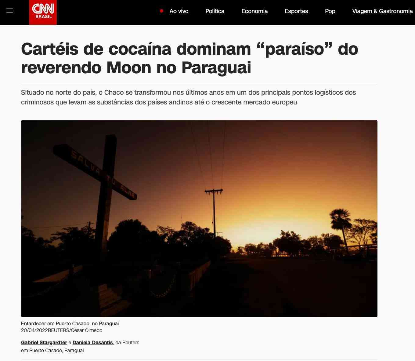 《パラグアイ》旧統一教会敷地内の麻薬輸送滑走路を爆破＝国際犯罪組織が利用、教会関与の疑い（ブラジル日報） - Yahoo!ニュース