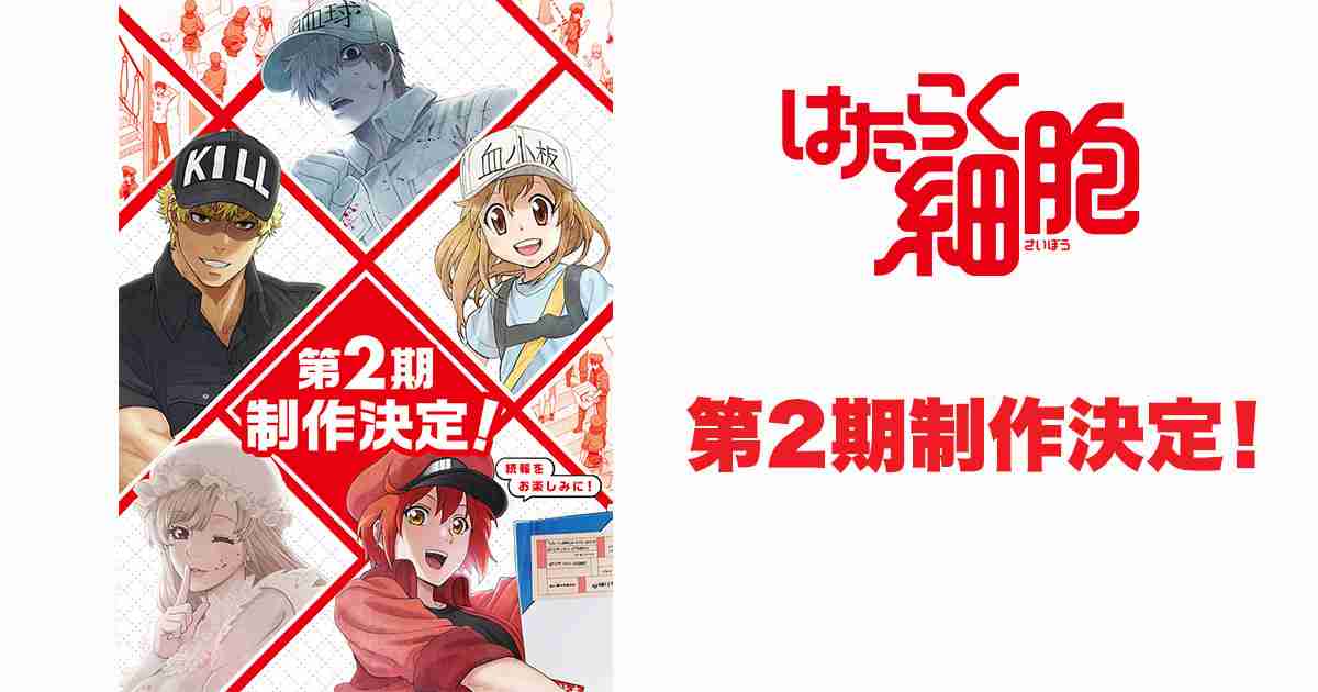 CHARACTER - TVアニメ『はたらく細胞』公式サイト | 第2期制作決定！
