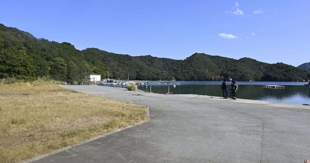 岸壁に水没車ブレーキ痕か　タイヤ幅一致、5遺体発見 - 日本経済新聞