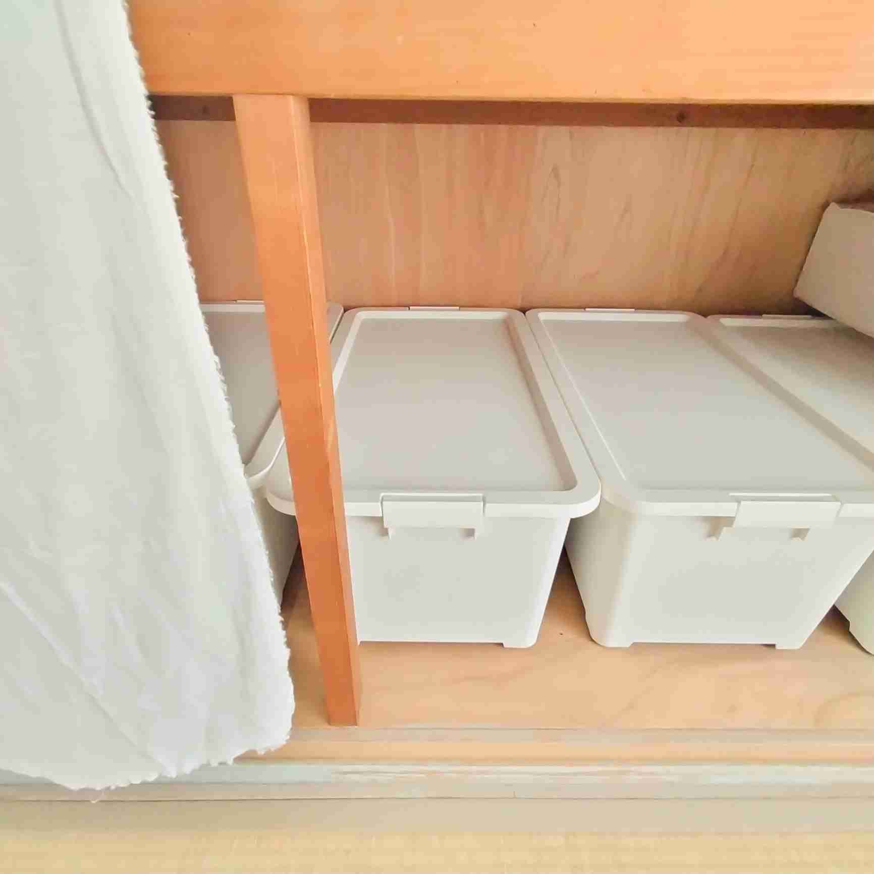 収納ボックス 収納 収納ケース おしゃれ JEJ 限定カラー カクス70深 フタ付き 衣装ケース 押入れ収納 小物収納 洋服 クローゼットケース シンプル 限定カラー 収納家具 収納ケース 中が透けない