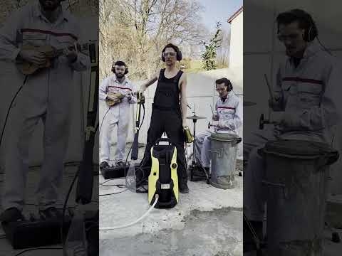 Kärcher x KLANGPHONICS Techno Music + High Pressure Washer Remix | Kärcher UK - YouTube