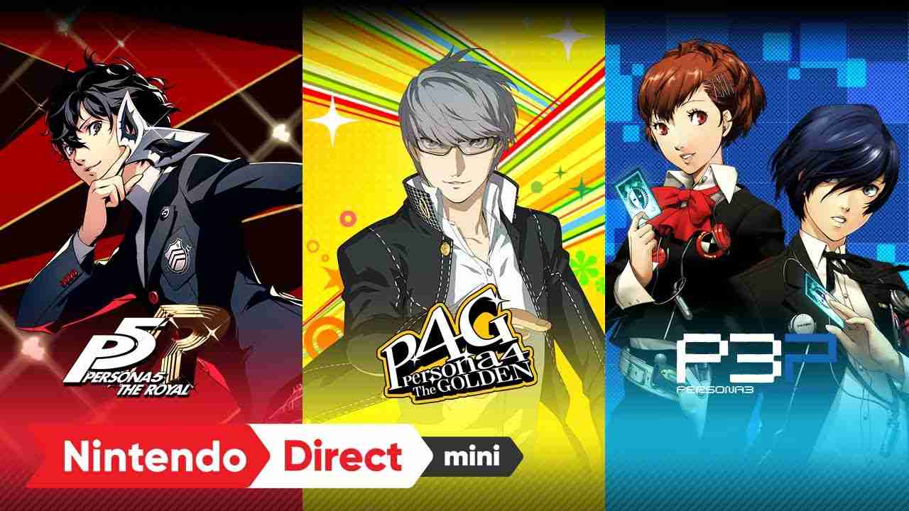 ペルソナ3 ポータブル/ペルソナ4 ザ・ゴールデン/ペルソナ5 ザ・ロイヤル [Nintendo Direct mini ソフトメーカーラインナップ 2022.6.28] - YouTube