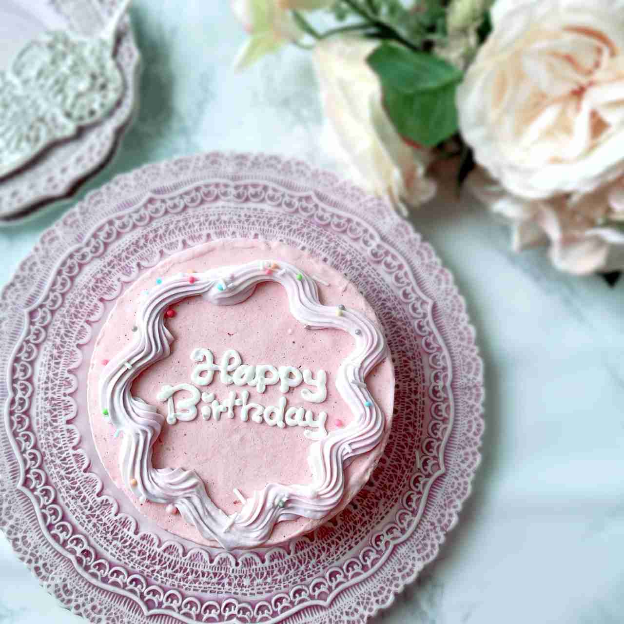 センイルアイスケーキ 4号（La vie en Rose） | Cake.jp