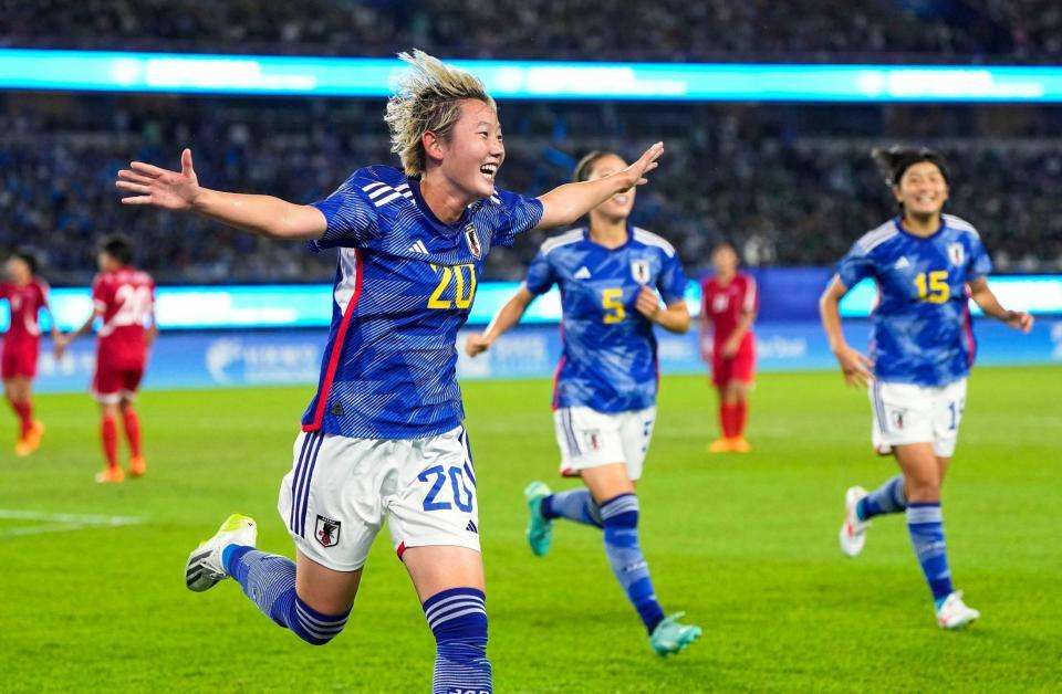 【サッカー】アジア大会　日本女子代表が北朝鮮撃破で史上初連覇達成！　後半怒とうのゴールラッシュ　北朝鮮ラフ気味プレーに苦しむも凌ぎきる